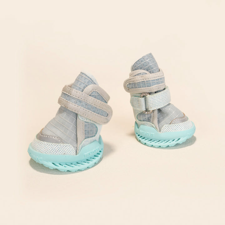 Scarpe traspiranti per cani – Sea Salt Mist Blue (2 pezzi)
