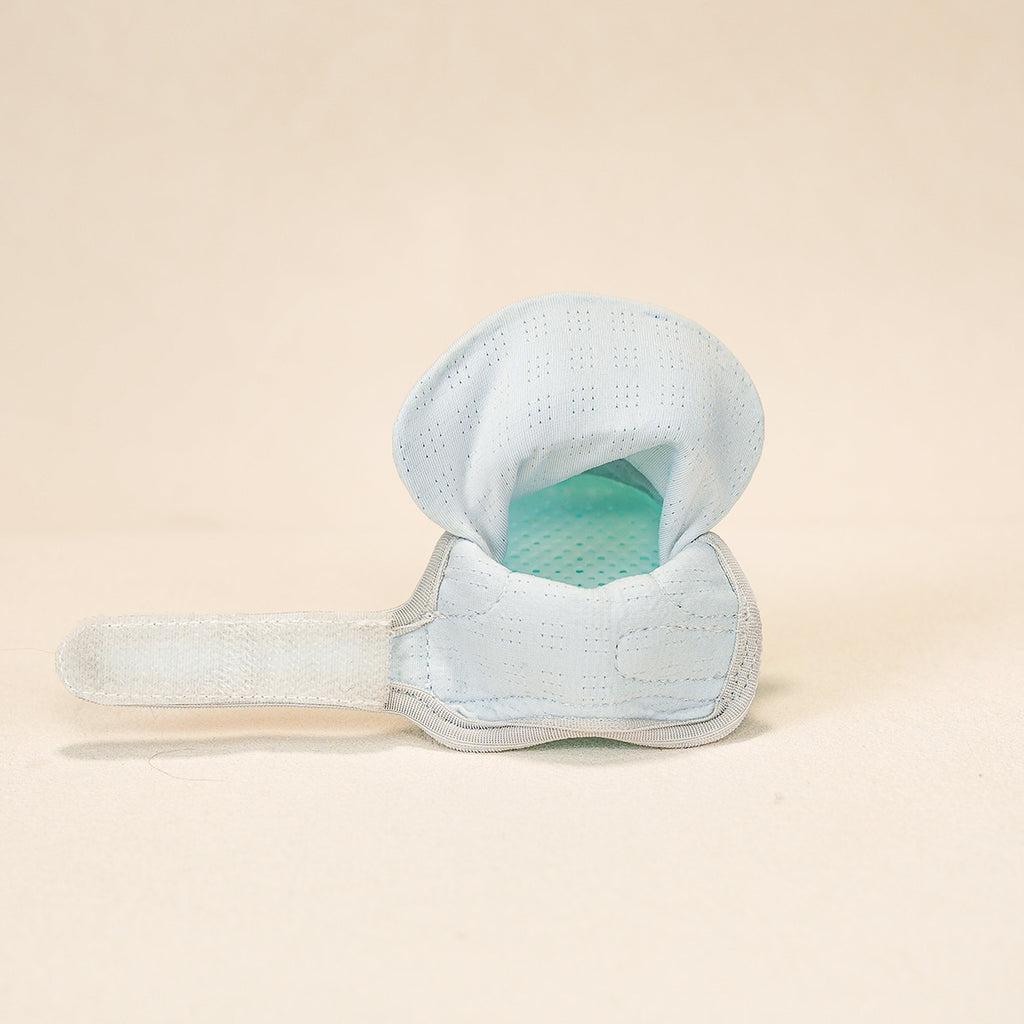 Breathable Dog Shoes – Sea Salt Mist Blue — open upper and cushioning