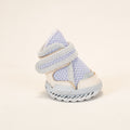 Breathable Dog Shoes – Soft Lavender Gray — side view
