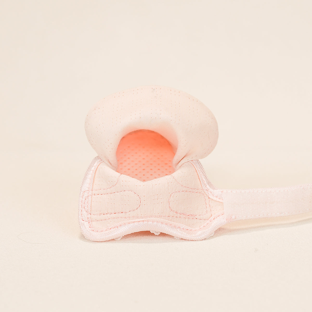 Pearl Pink Ballet dog shoe open upper and cushioning