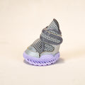 Breathable Dog Shoes – Cosmic Cyber Purple — front view
