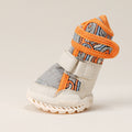CityLuxury orange dog shoe, side view
